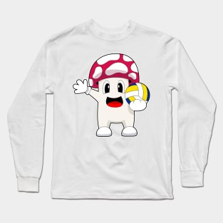 Mushroom Volleyball Long Sleeve T-Shirt